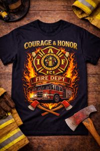 fire departments t shirt
